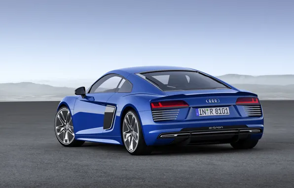 Картинка синий, Audi, ауди, e-tron, 2015