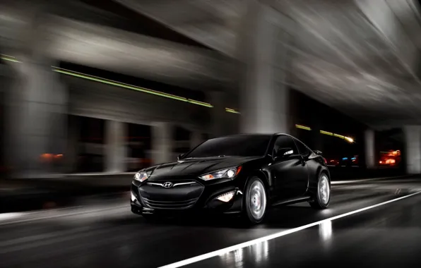 Скорость, автомобиль, Hyundai Genesis Coupe