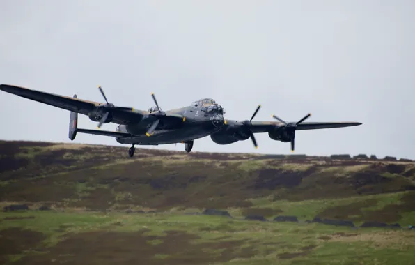 Картинка бомбардировщик, Авро 683 Ланкастер, Avro 683 Lancaster