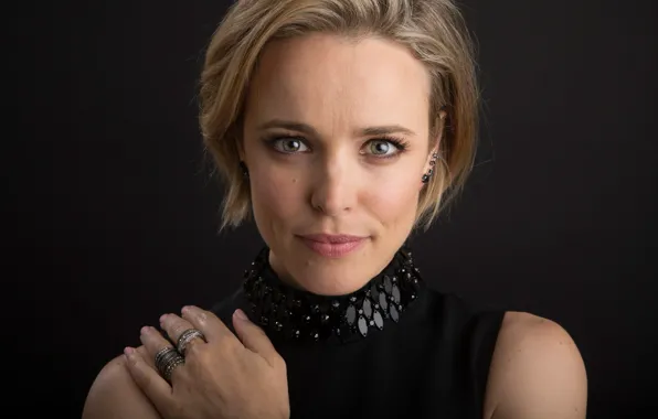 Картинка крупный план, фон, макияж, актриса, прическа, фотограф, Rachel McAdams, Рэйчел МакАдамс