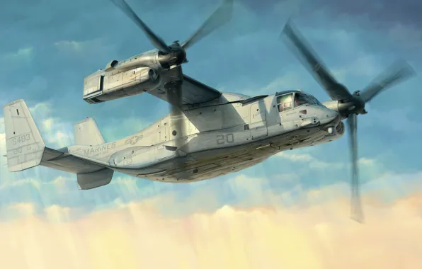 США, Конвертоплан, MV-22 Osprey, US NAVY