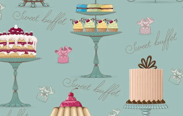 Картинка сладость, текстура, texture, cakes, sweets, тортики