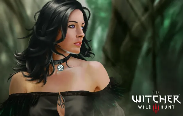 Девушка, брюнетка, The Witcher, The Witcher 3: Wild Hunt, Yennefer of Vengerberg, yennefer