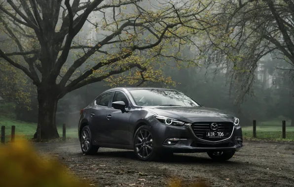 Серый, Mazda, Автомобили, Sedan, 2016, Металлик, SP25, Astina