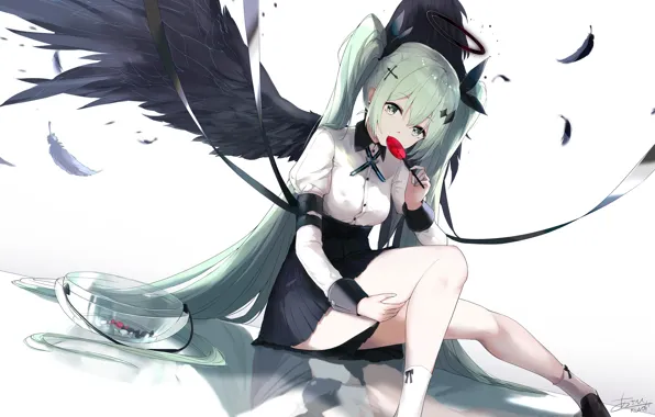 Ангел, леденец, Hatsune Miku, Vocaloid