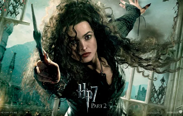 Картинка Helena Bonham Carter, harry potter and the deathly hallows part 2, Хелена Бонем Картер, Bellatrix …