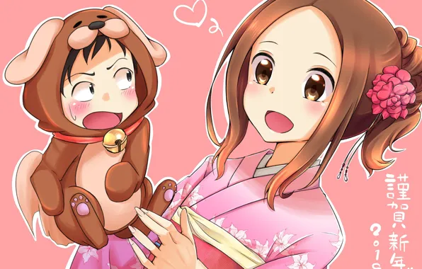 Девушка, кукла, Karakai Jouzu no Takagi-san