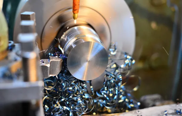 Chips, lathe, metallurgy, lubricants