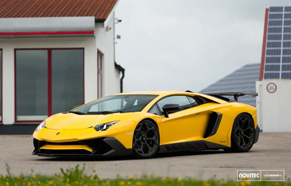 Картинка Lamborghini, Wheels, Aventador, Vossen, Novitec, Torado, Forged