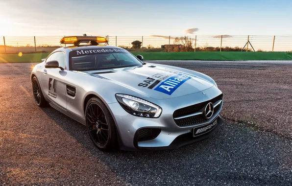 Mercedes, мерседес, AMG, GTS, амг, Safety Car, 2015
