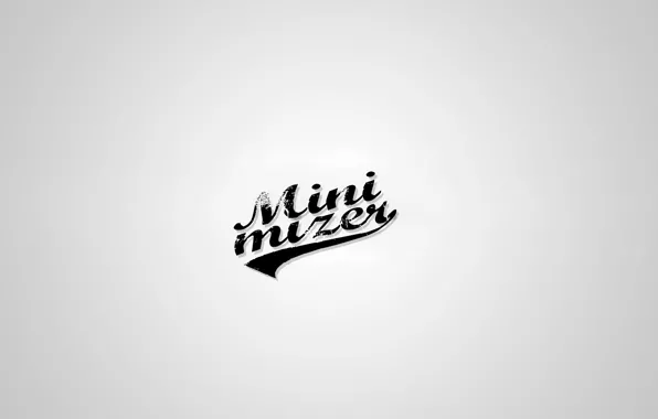 Обои, минимализм, логотип