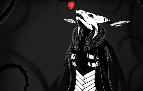 Существо, аниме, арт, Mahou Tsukai no Yome, The Ancient Magus' Bride, Elias Ainsworth