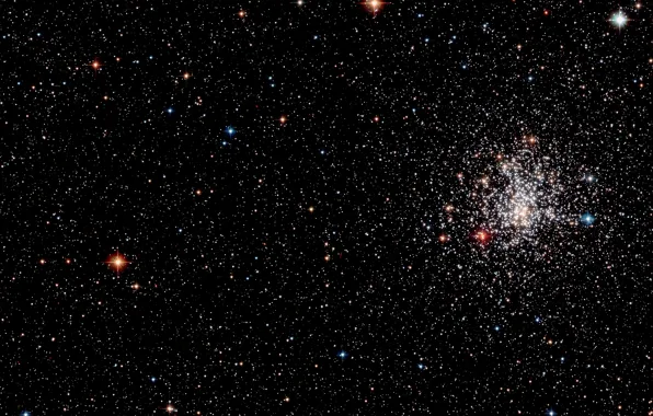 Hubble Space Telescope, constellation of Dorado, NGC 2108, globular cluster