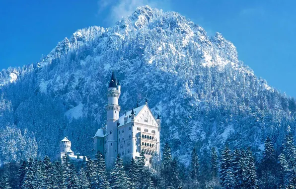 Замок, Бавария, Neuschwanstein
