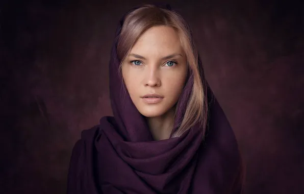Портрет, макияж, губки, прелесть, локоны, Наташа