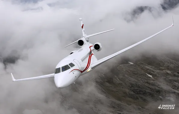 Dassault, бизнес джет, falcon 7x