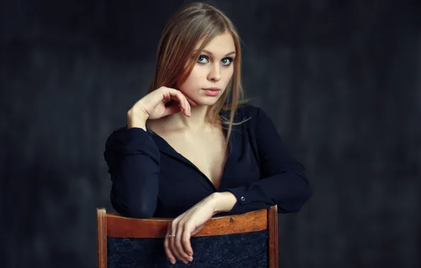 Портрет, студия, Настя, Evgeniy Bulatov
