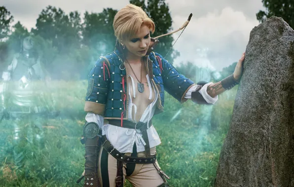 Girl, The Witcher 2: Assassins of Kings, cosplay, Бьянка, Ves, Ольга Хаку
