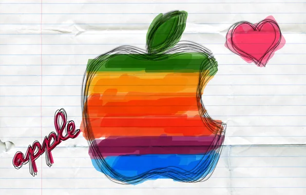 Рисунок, apple, mac