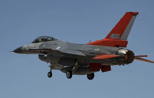 ВВС США, General Dynamics F-16 Fighting Falcon, истребитель четвёртого поколения, американский многофункциональный лёгкий