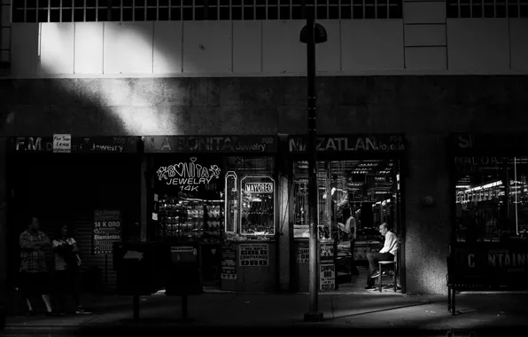 Wallpaper, Photo, People, Rinzi Ruiz, Black & White, Signs