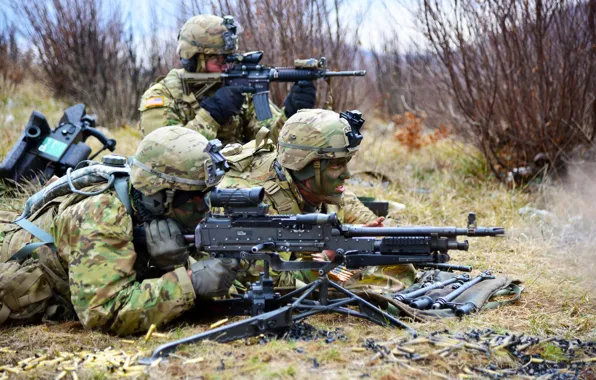 Картинка оружие, солдаты, United States Army