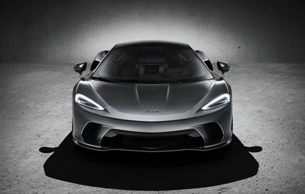 McLaren, суперкар, вид спереди, 2019, McLaren GT
