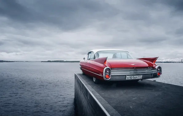 Cadillac, Авто, Ретро, Машина, Art, Deville, Transport & Vehicles, by Rodion Yushmanov