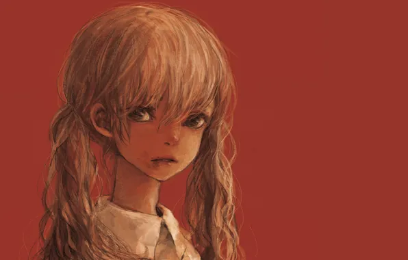 Картинка взгляд, арт, девочка