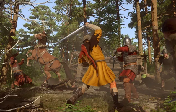 Sword, soldier, weapon, fight, ken, blade, horse, helmet