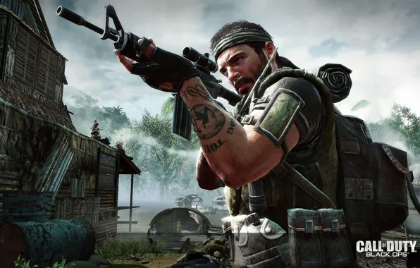 Games, Call of Duty Black Ops, Wods