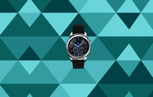 Moon, watch, Samsung, calendar, Samsung Gear S, hours, Samsung Gear, smartwatch