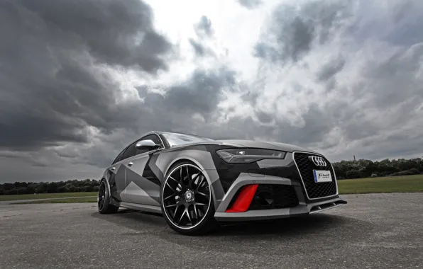 Картинка Audi, ауди, Avant, 2015, RS 6, Schmidt Revolution