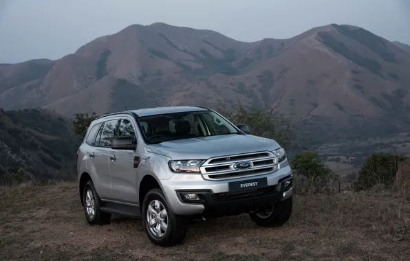 Картинка Ford, Everest, 4WD, 2015, на фоне гор, XLS