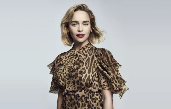Взгляд, поза, актриса, view, hair, Emilia Clarke, pose, actress