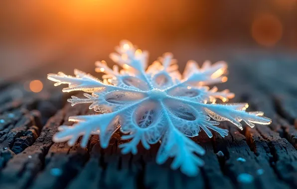 Картинка зима, wood, снежинка, winter, snowflake, frost