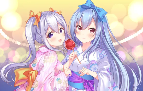 Аниме, Девочки, Арт, Aoba Project