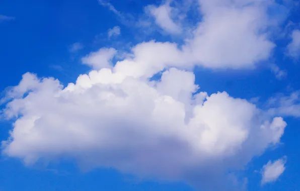 Sky, blue, cloud