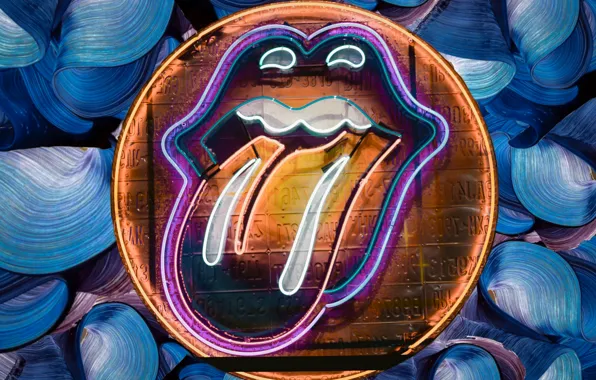 Музыка, логотип, группа, рок, the rolling stones, роллинг стоунз