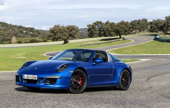 Картинка 911, Porsche, порше, GTS, 991, 2015, тарга, Targa 4