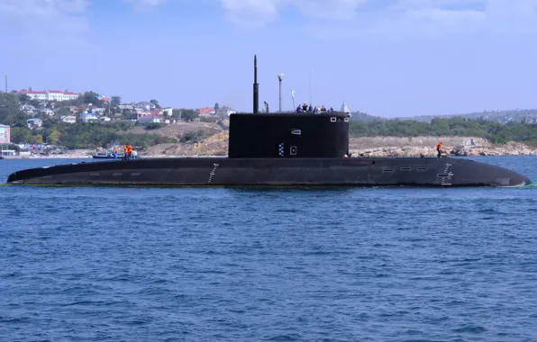 Лодка, ВМФ, подводная, дизельная, "Ростов на Дону"