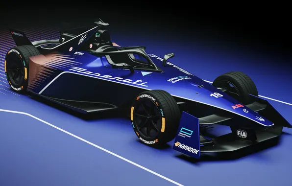 Maserati, гоночный болид, Tipo, 2023, Folgore, Maserati Tipo Folgore