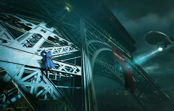 Картинка France, Eiffel Tower, Assassin's Creed: Unity, Arno Dorian