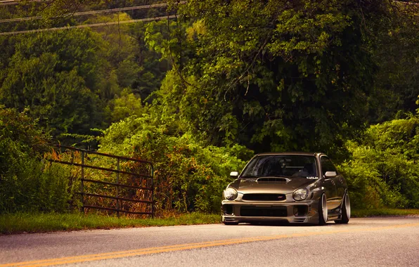 Природа, subaru, wrx, sti