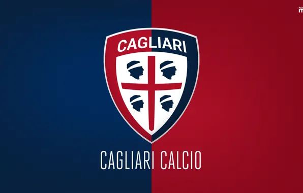 Wallpaper, sport, logo, football, Italia, Serie A, Cagliari