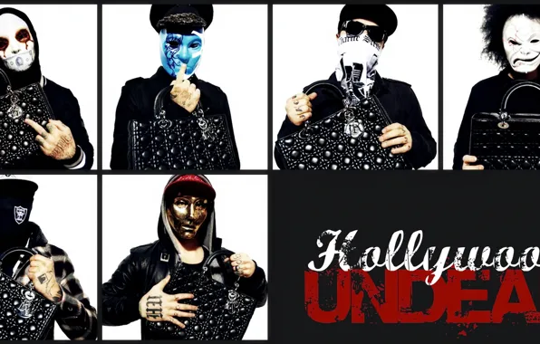 Картинка Hollywood Undead, Rapcore, Hip-Hop, Alternative Rock, Rap Rock