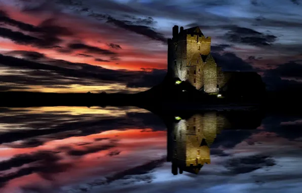 Ireland, Galway, Dunguaire, Dunguaire Castle