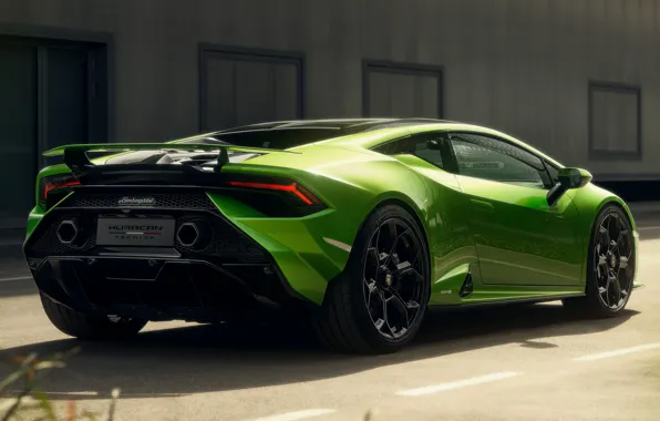 Картинка Lamborghini, вид сзади, Huracan, Tecnica