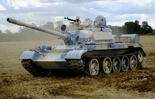 Картинка танк, советский, средний, Т-55