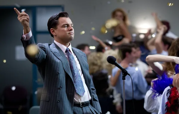 Картинка фильм, драма, Леонардо ДиКаприо, The Wolf of Wall Street, Волк с Уолл-стрит